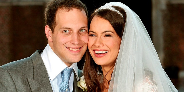 Lord Freddie Windsor with his wife Sophie Winkleman