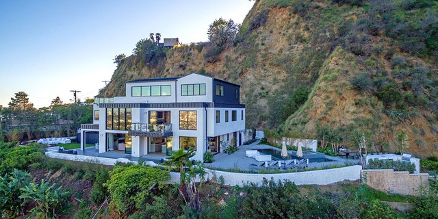 According to TMZ, the overdose occurred at Lovato's Hollywood Hills home, pictured here, and when paramedics arrived she was unconscious.