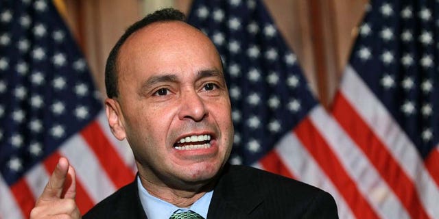 WASHINGTON, DC - DECEMBER 08:  U.S. Rep. Luis Gutierrez (D-IL) speaks during a news conference on the Development, Relief and Education for Alien Minors Act, also known as DREAM Act, on Capitol Hill December 8, 2010 in Washington, DC. The Senate and the House will vote today on the DREAM Act, which would grant young illegal immigrants citizenship if they attend college or join the military.  (Photo by Alex Wong/Getty Images)