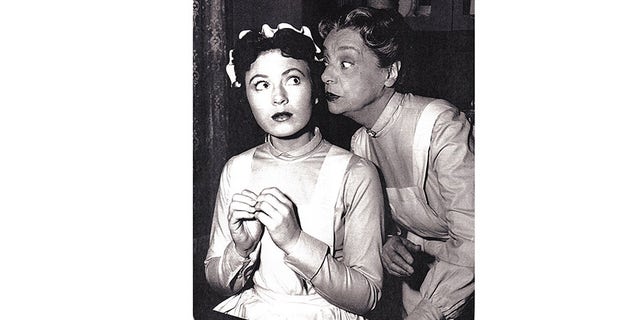 Marion Ross (left) in the hit '50s series "Life with Father."