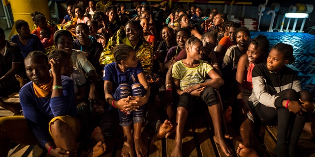 Many of the Refugees have expressed gratitude to rescue crews for safe passage to Europe.