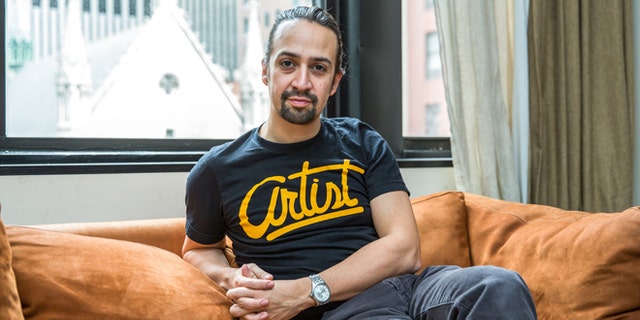 Lin-Manuel Miranda is seen in New York, New York on Tuesday September 2, 2015.