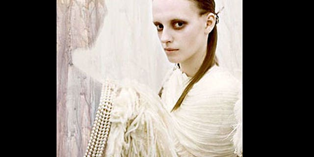 A promotional image from MAC's collaborative cosmetics line with design duo Rodarte. The cosmetics giant was forced to issue an apology for what some deemed offensive product titles.