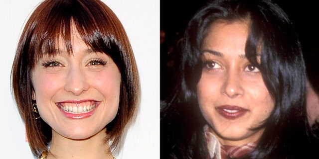 Allison Mack (left) and Samia Shoaib.