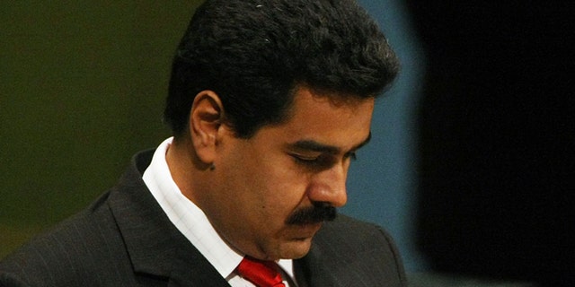 NEW YORK - OCTOBER 02: Venezuelan Foreign Minister Nicolas Maduro Moros prepares to address the 62nd session of the United Nations General Assembly at U.N. headquarters October 2, 2007 in New York City. Leaders and diplomats from around the world are in New York City for the United Nations yearly General Assembly. (Photo by Mario Tama/Getty Images)