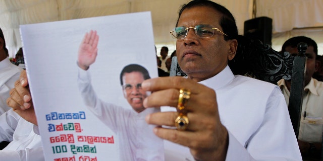 Sri Lankan president Maithripala Sirisena, who has said he will approve the execution of drug traffickers in an attempt to tackle the scourge