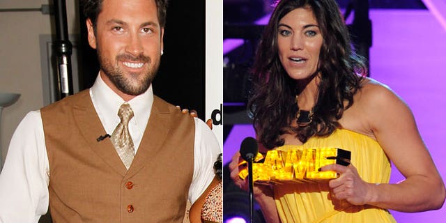 Hope Solo is accusing her former 'DWTS' partner Maksim Chmerkovskiy of being aggressive with her during rehearsals.