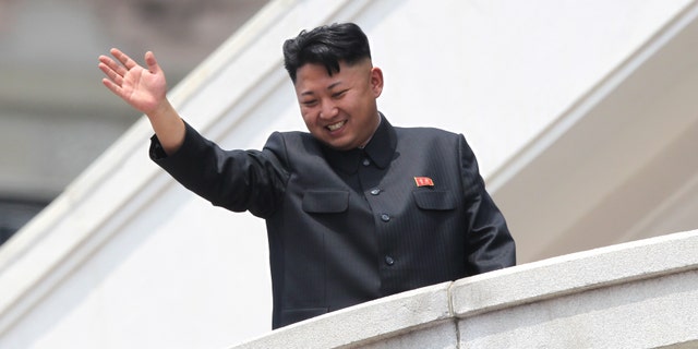 July 27, 2013 - FILE photo of North Korean leader Kim Jong Un, waving to war veterans during a mass military parade celebrating the 60th anniversary of the Korean War armistice in Pyongyang, North Korea.