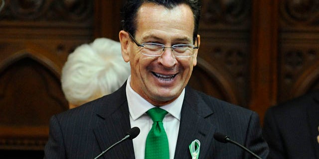 Jan. 9, 2013: Connecticut Gov. Dannel P. Malloy delivers his State of the State address to the House and the Senate at the Capitol.