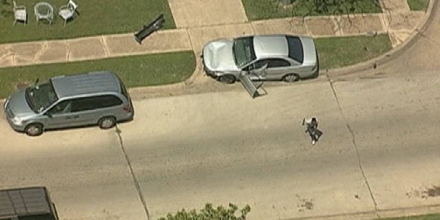 April 15, 2013: Police say a Dallas man shot and killed a pregnant woman before leading them on a high-speed chase.
