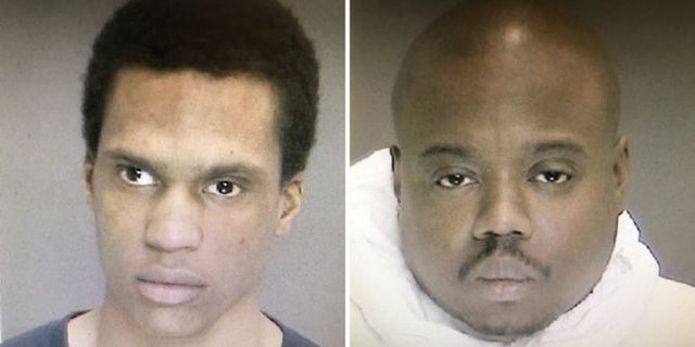 Justin Mann (left) and James White (right) were charged in the gruesome deaths of four people, including two children.
