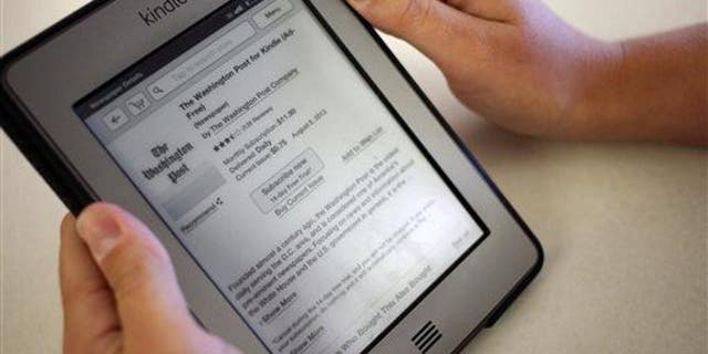 This is a Kindle. It's not a tumor.