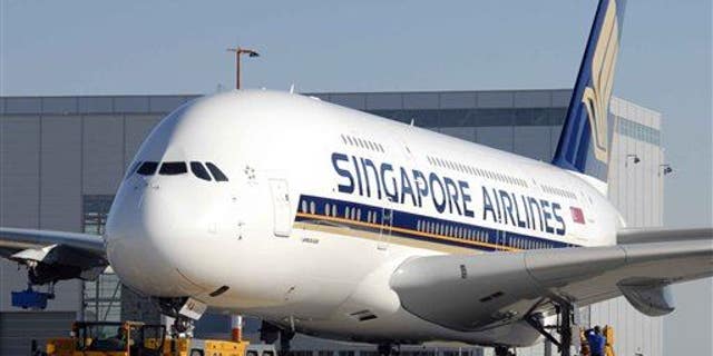 File photo of a Singapore Airlines aircraft.