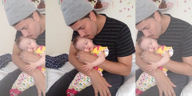 Marco Mejia and daughter shown in photo from his Facebook profile.