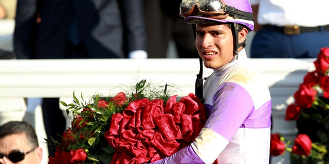 Mario Gutierrez at Churchill Downs on May 5, 2012 in Louisville, Kentucky.