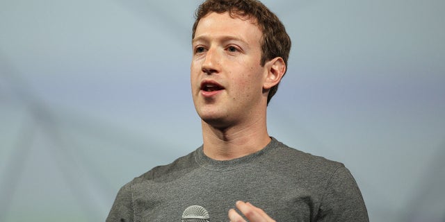SAN FRANCISCO, CA - APRIL 30: Facebook CEO Mark Zuckerberg delivers the opening kenote at the Facebook f8 conference on April 30, 2014 in San Francisco, California. Facebook CEO Mark Zuckerberg kicked off the annual one-day F8 developers conference. (Photo by Justin Sullivan/Getty Images)