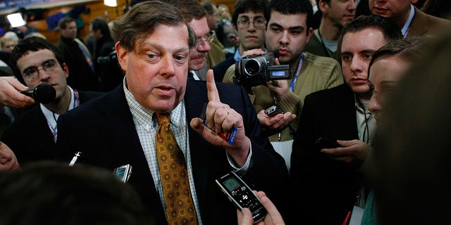 Mark Penn, pictured during his role as chief strategist in Hillary Clinton's 2008 presidential campaign, was one of former president Bill Clinton's top advisers.