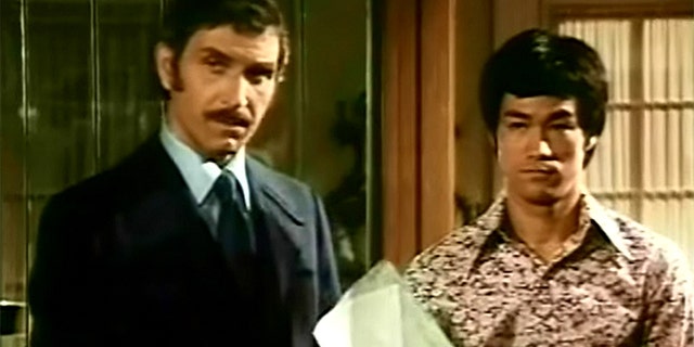 Peter Mark Richman (left) with Bruce Lee.