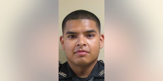Laurance Martinez, an officer with the Uvalde Police Department, was arrested Thursday.