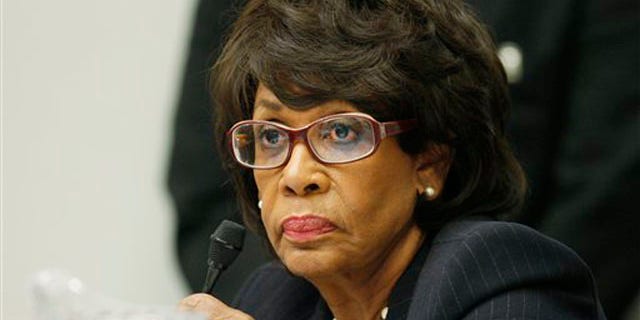 Oct. 28, 2009: Rep. Maxine Waters, D-Calif., is seen on Capitol Hill in Washington. A House investigative panel has decided to charge Rep. Maxine Waters of California with ethics violations, raising the possibility of a second trial this fall.