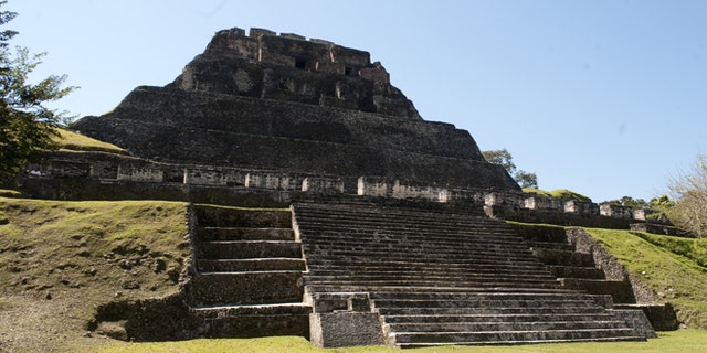 BENQUE VIEJO DEL CARMEN, BELIZE - MARCH 03: Prince Harry visits Xunantunich Mayan Temple on March 3, 2012 in Benque Viejo del Carmen, Belize. The Prince is visiting Belize as part of a Diamond Jubilee tour where he will be visiting Belize, the Bahamas, Jamaica and Brazil as a representative of Queen Elizabeth II. Belize is a Commonwealth realm with a population of around 350,000 and boasts the second longest barrier reef in the world. With much of the country covered in tropical jungle and a diversity of wildlife, Belize relies heavily on tourism. (Photo by Mark Large - WPA Pool /Getty Images)
