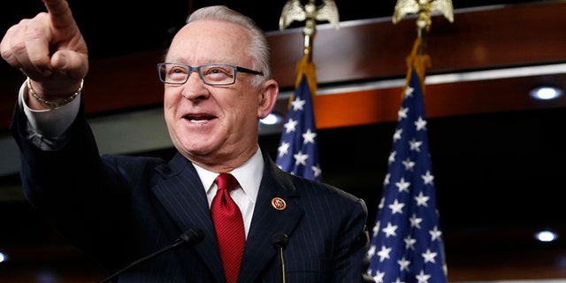 FILE: Dec. 9, 2013: Rep. Buck McKeon, R-Calif., at the U.S. Capitol in Washington, D.C.