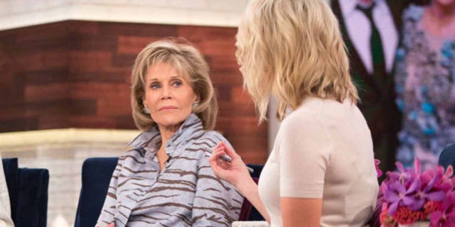 MEGYN KELLY TODAY -- Pictured: Robert Redford, Jane Fonda and Megyn Kelly on Wednesday, September 27, 2017 -- (Photo by: Nathan Congleton/NBC/NBCU Photo Bank)