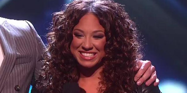 Nov. 30, 2011: Melanie Amaro sings Michael Jackson's "Earth Song" Tuesday night on the X Factor.