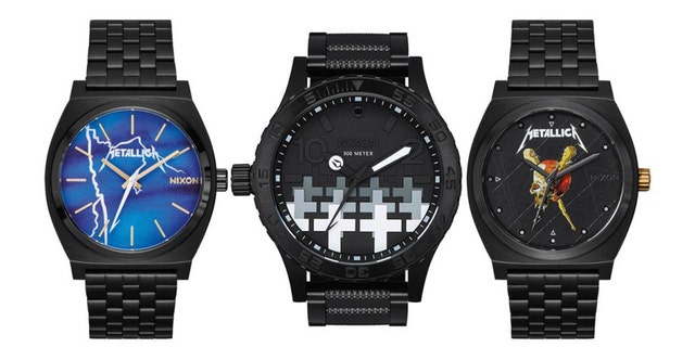 metallica nixon watch