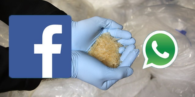 WIESBADEN, GERMANY - NOVEMBER 13: Members of the Bundeskriminalamt German law enforcement agency (BKA), the Federal Criminal Office, display portions of 2.9 tonnes of recently-confiscated chlorephedrin, one of the main ingredients used to manufacture methamphetamine, also called crystal meth, at a press conference on November 13, 2014 in Wiesbaden, Germany. Police from Saxony, Thuringia and the Czech Republic broke a crystal meth manufacturing ring earlier this month and confiscated the haul, which is enough to produce 2.3 tonnes of crystal meth, and also made at least 16 arrests, including the ring leader, a 32-year-old pharmaceuticals retailer from Leipzig. Crystal meth has evolved into a major scourge in the Czech-German border region and is becoming a popular drug in cities deeper inside Germany. (Photo by Hannelore Foerster/Getty Images)