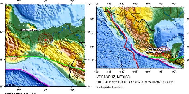A magnitude 6.5 earthquake struck Mexico early Thursday morning.