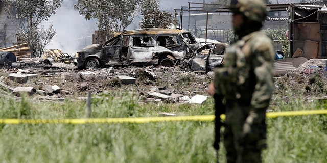 At least eight of those killed were from Tultepec, home to a major fireworks industry.