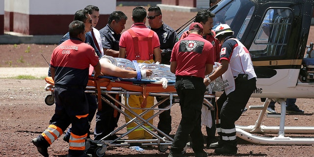 Four firefighters and two police officers who responded to the explosion at the fireworks workshop in Tultepec, located roughly 25 miles north of Mexico City, were among those killed by a second blast.