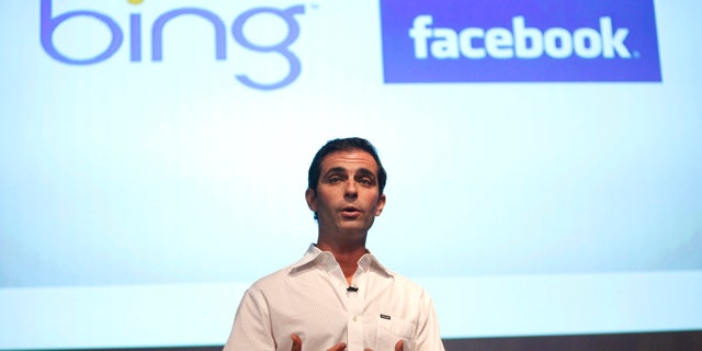 Facebook vice president of Partnerships and Platform Marketing Dan Rose, speaks in the Galileo Auditorium on Microsoft�s Silicon Valley Campus in Mountain View, Wednesday, Oct. 13, 2010.