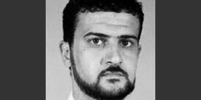 FILE - This file image from the FBI website shows al-Qaida leader Abu Anas al-Libi. The wife of Al-Libi, a Libyan accused of being an al-Qaida member involved in the 1998 bombings of two U.S. embassies in Africa, said Saturday, Jan. 3, 2015, that he has died of complications from liver surgery. (AP Photo/FBI, File)