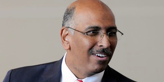 FILE: January 14, 2011: Then-Republican National Committee Chairman Michael Steele at the group's winter meeting in National Harbor, Md.