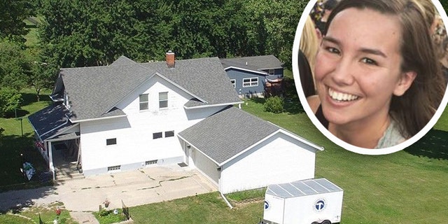 Mollie Tibbetts was staying at this home owned by her boyfriend on the outskirts of Brooklyn, Iowa, around the time she disappeared.