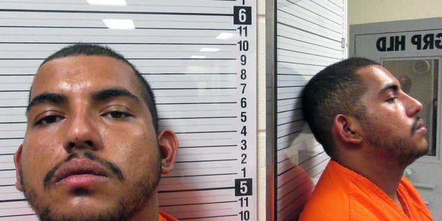 This undated booking photo provided by the Park County, Wyoming, Sheriff’s Office shows Jesus Deniz Mendoza (A.K.A Jesus Deniz), age 18 of Worland, Wyo. suspected of shooting a family in Montana. The FBI confirmed two people were killed and a third injured Wednesday, July 29, near the town of Pryor on Montana's Crow Indian Reservation. (Park County, Wyoming, Sheriff’s Office via AP)