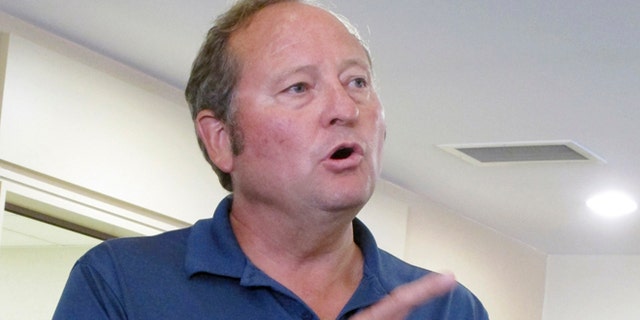 FILE: Aug. 30, 2012: Former Montana Gov. Brian Schweitzer, a Democrat, in Helena, Mont.