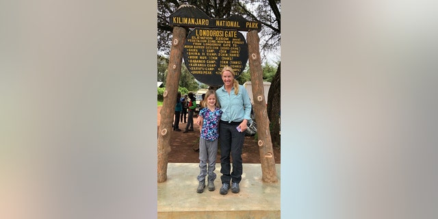 The mother-daughter pair planned the trip in a month-and-a-half.