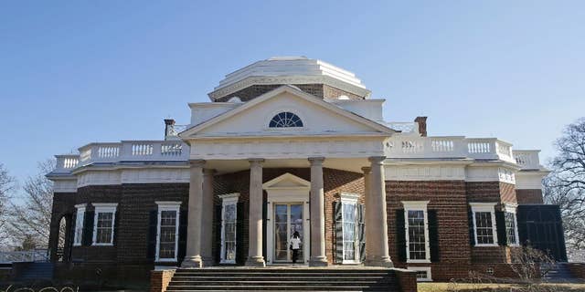 Thomas Jefferson's Monticello home is seen near Charlottesville, Va., in this 2014 file photo.