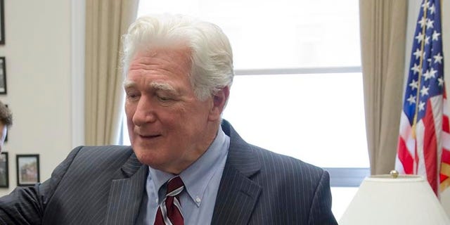 FILE: January 15, 2014: Rep. Jim Moran, D-Va., in his office on Capitol Hill in Washington, D.C.