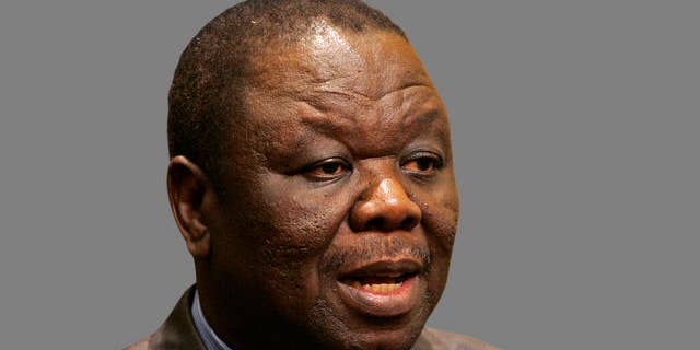 A 2009 file photo of Zimbabwe Prime Minister Morgan Tsvangirai, who says there is "nothing wrong" with people demanding more freedoms in Egypt and Tunisia.