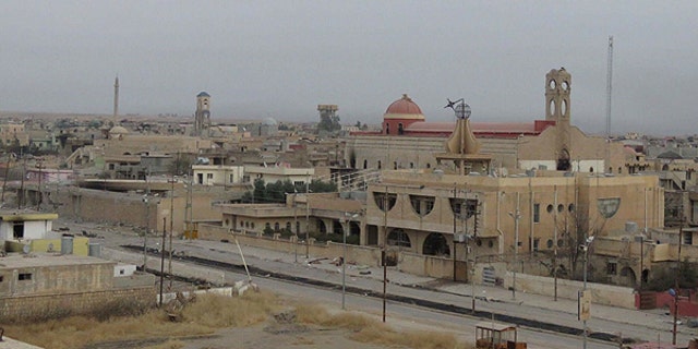 The Church of the Immaculate in Qaraqosh—a city where many Assyrian Christians resided before ISIS forces drove them out.