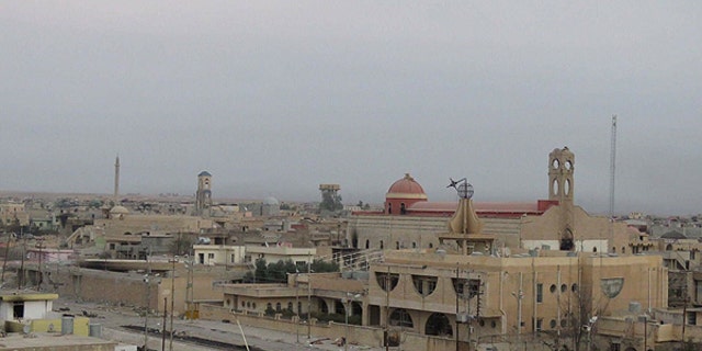 The Church of the Immaculate in Qaraqosh—a city where many Assyrian Christians resided before ISIS forces drove them out.