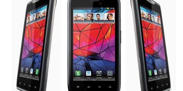 The Motorola Droid Razr, a Google Android powered gadget that the company claims is the world's thinnest smartphone.