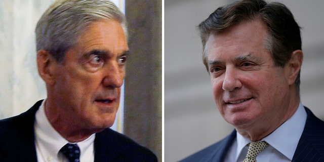 Special Counsel Robert Mueller, left, and his team say Manafort, right, has "unique privileges" in jail.