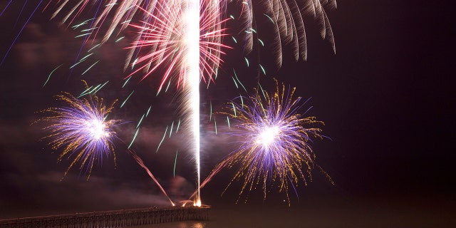 You won't have to wait until the Fourth to watch fireworks at Myrtle Beach.