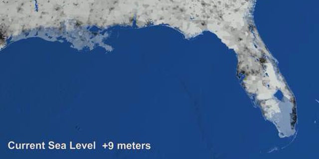 earthtime sea level rise data source