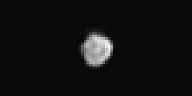 New Horizons' Long Range Reconnaissance Imager captured this image of Pluto's small satellite Nix